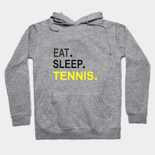 Eat Sleep Tennis Dark Hoodie